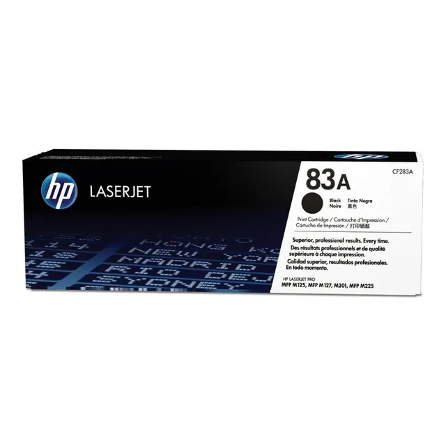 Tóner Hp 83a Negro Laserjet (cf283a)