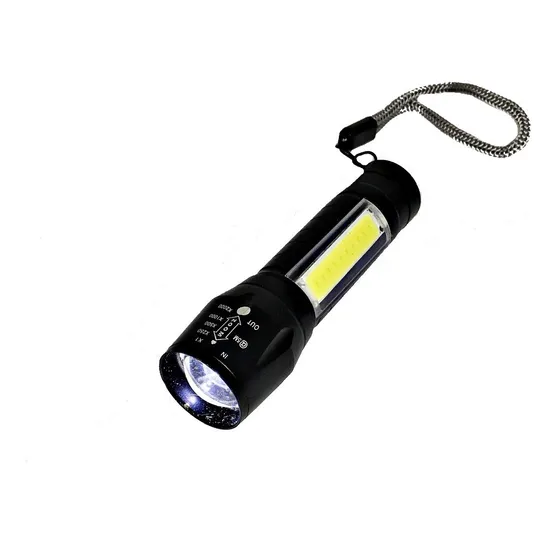 Lampara Táctica Luz Led Antorcha Flash Linterna Mini 3