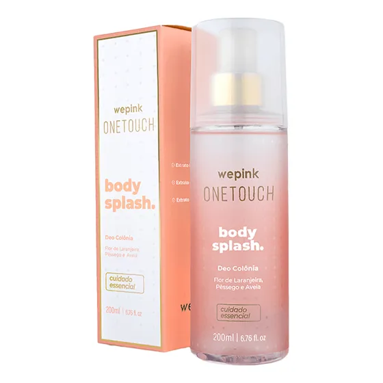 Body Splash One Touch Desodorante Colônia 200ml - Wepink