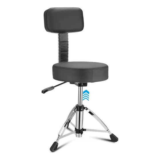 Banco Asiento Para Batería Respaldo Altura Ajustable Durable