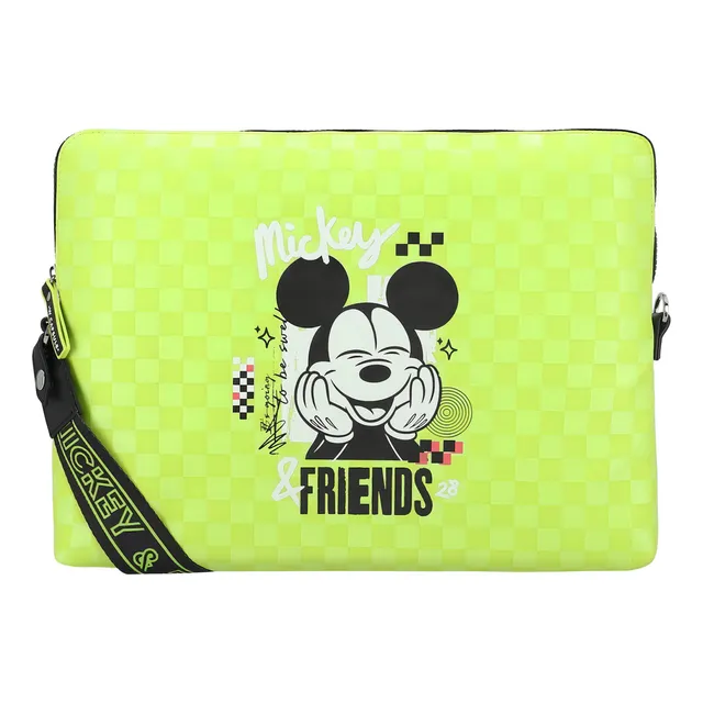 Porta Laptop Para Mujer W Capsule Verde Limón Hbbianco18cw