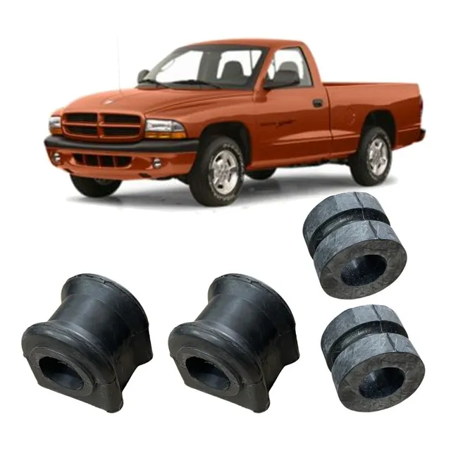 Bucha Barra Estabilizador Dakota 98 1999 2000 01 C/ 4 Buchas