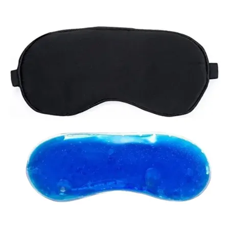 Antifaz Para Dormir Máscara Cubre Ojos Gel Frío Calor