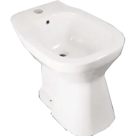 Bidet Baño Loza Monocomando Sanitarios Diamante Blanco