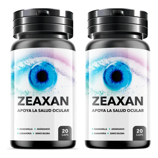 Pack 2 Zeaxan 20 Capsulas Oferta Imperdible