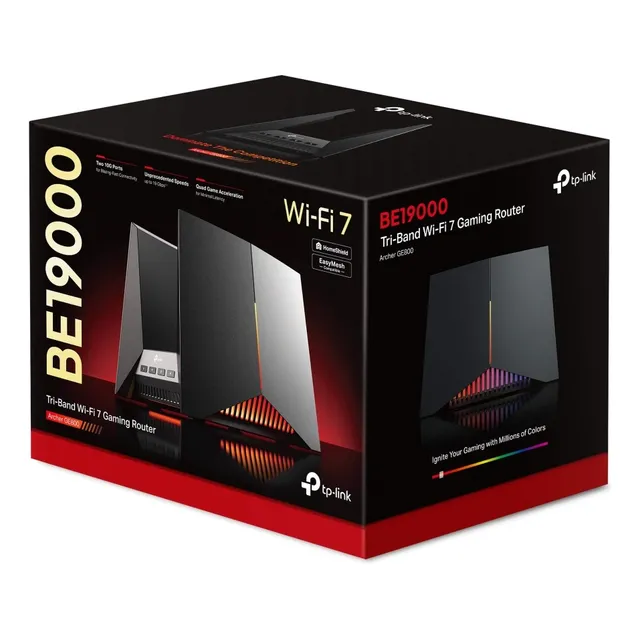 Tp-link Archer Ge800 Be19000 Tri-band Router Wifi 7