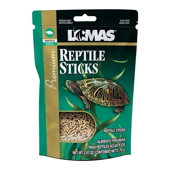 Lote 10 Alimento Reptile Sticks 70gr Lomas Para Tortuga