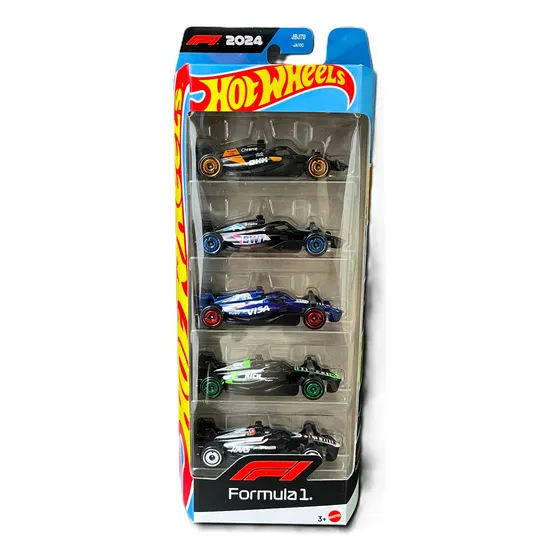 Hot Wheels Formula One 5 Pack (2025) Set F1