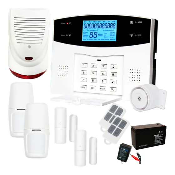 Kit 4s Bat Alarma Domiciliaria Inalámbrica Celular Wifi Gsm