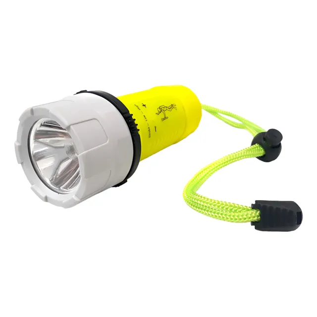 Linterna Foco Sumergible De Buceo Guardavidas Led 15 Metros