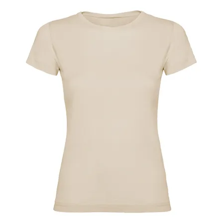 Polera Manga Corta 100% Algodon Mujer