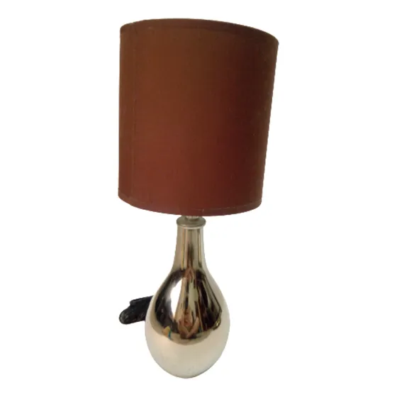 1 Lámpara Para Mesa De Noche Madera Clara Casa Adorno Usada