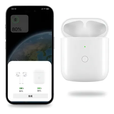 Caja De Carga Para Airpods 1 / 2 Años 2016 A 2019 Lightning