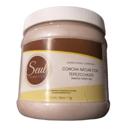 Concha Nacar Con Tepezcohuite 1 Kilo La Original ENVASE DE PLASTICO