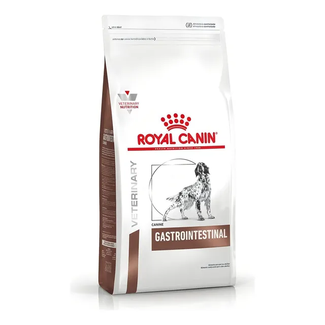 Alimento Royal Canin Veterinary Diet Canine Gastrointestinal para perro adulto todos los tamaños sabor mix de 10 kg