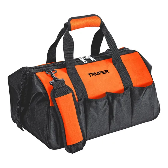 Bolso de trabajo para herramientas 16 Truper 17102 color gris
