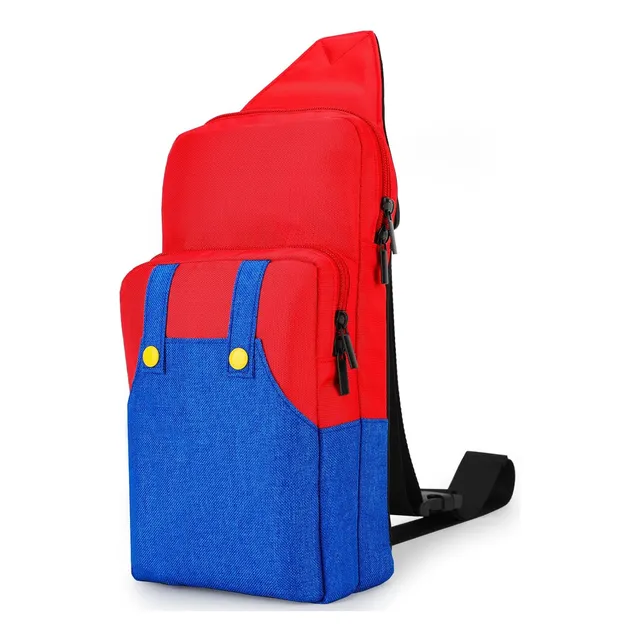 Bolso- Morral Protector De Nintendo Switch Mario Bros