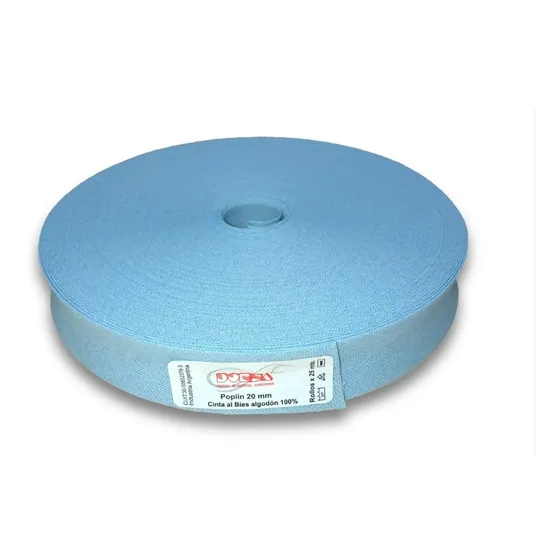 Cinta Al Bies Colores Varios Ancho 20 Mm Rollo X 25 Mts