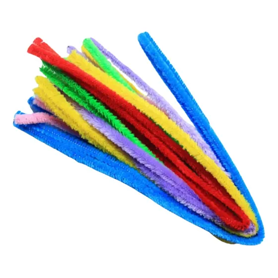 Limpiapipa De Colores 0.6x30cm 30 Und Para Manualidades Color Agua