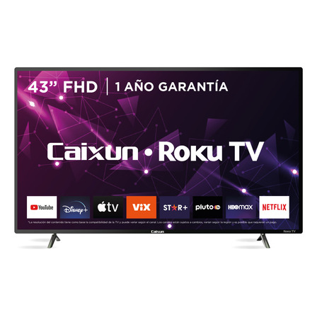 Smart TV Caixun LED 43" FHD Roku TV C43V1FR Smart TV Caixun LED 43" FHD Roku TV C43V1FR