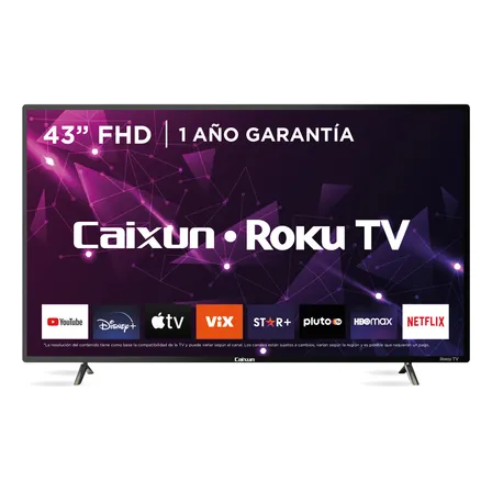Smart TV Caixun LED 43" FHD Roku TV C43V1FR Smart TV Caixun LED 43" FHD Roku TV C43V1FR