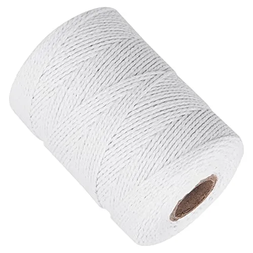 Cuerda Gruesa De Algodon Butchers Twine - 656 Pies 2mm