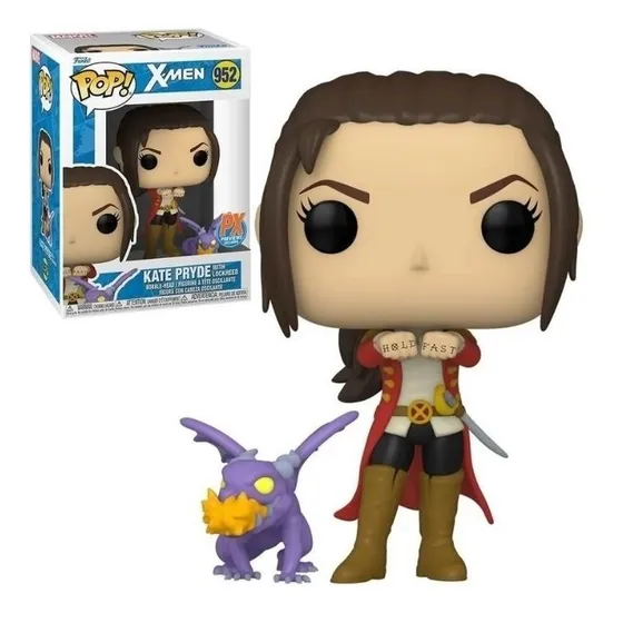 Funko Pop! X Men Kate Pride W Lockheed #952 Cabeza Oscilante