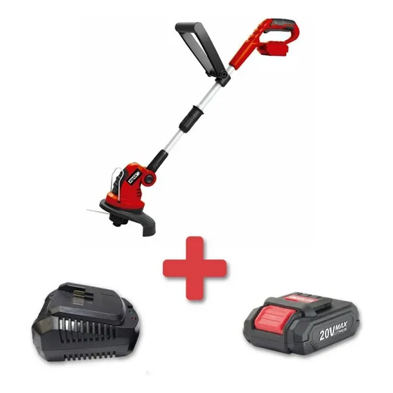 Bordeadora Inalambrica + Carg 20v + Bat 2.0 Equus - Ynter In