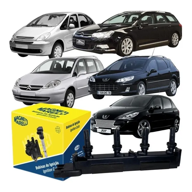 Bobina Ignição Xsara Picasso C4 C5 307 406 807 1.8 2.0 16v