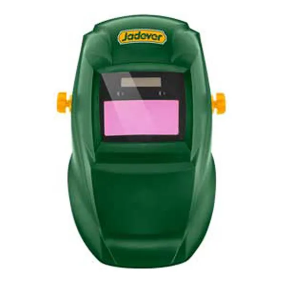 Mascara Soldar Fotosensible Automática 90x35mm Jadever Color Verde