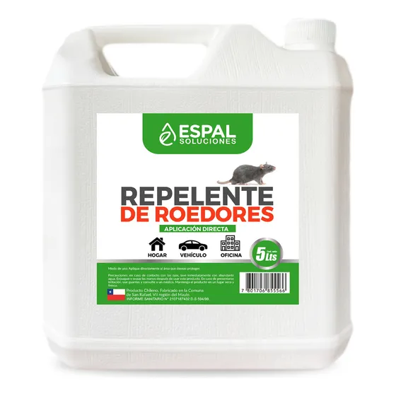Repelente De Roedores 5l, Espal Soluciones.