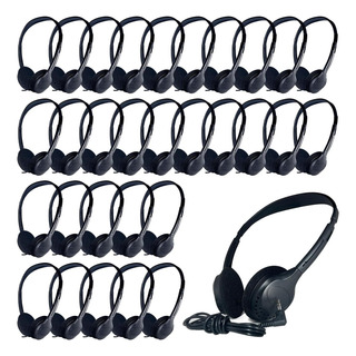 Fones De Ouvido Jinwaybst Classroom Bulk, Pacote Com 30 Para Fones De Ouvido Jinwaybst Classroom Bulk, Pacote Com 30 Para