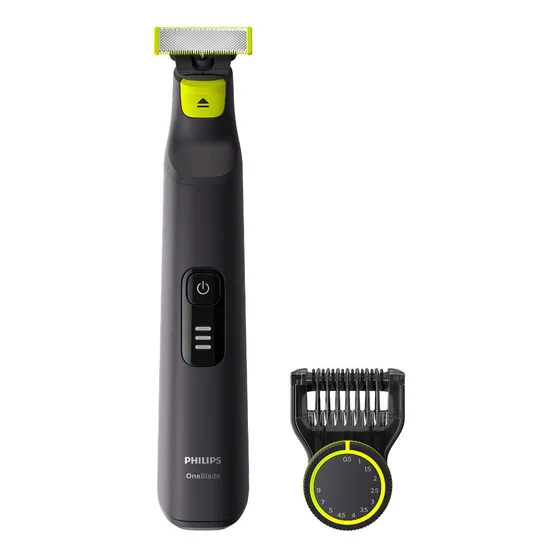 Afeitadora One Blade Pro Rostro Philips Qp6530 Color Negro 110V