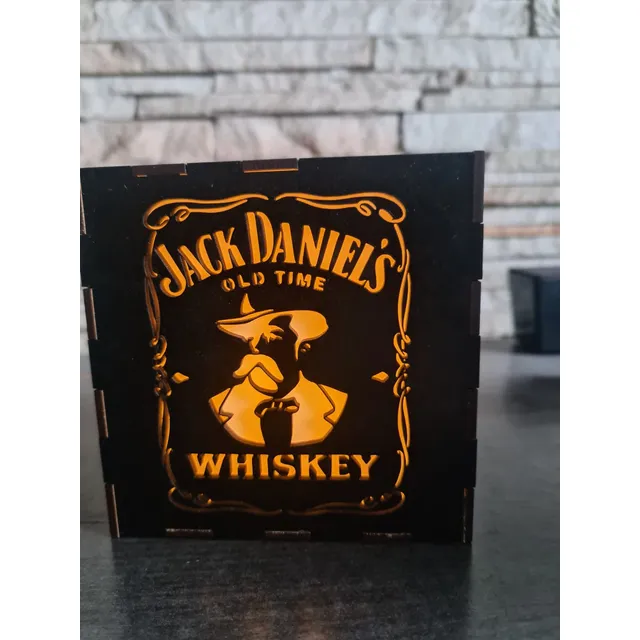 Luminária De Mesa Jack Daniels 11cm
