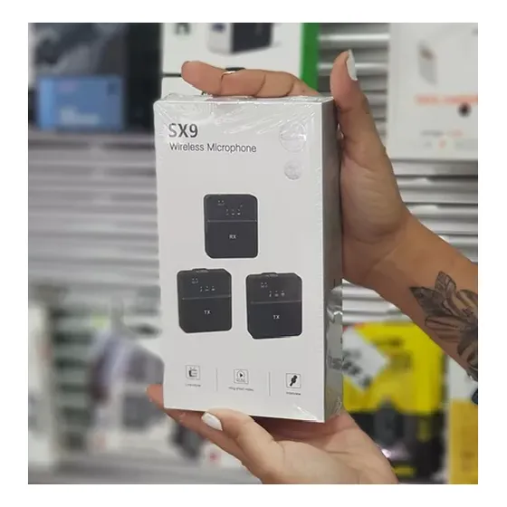 Micrófono Inalámbrico Sx9 - Micx2 iPhone Android Y Cámaras
