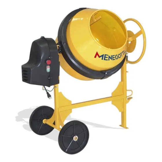 Mezcladora de concreto y kit de seguridad de 150 l 1/2 HP - Prime Menegotti