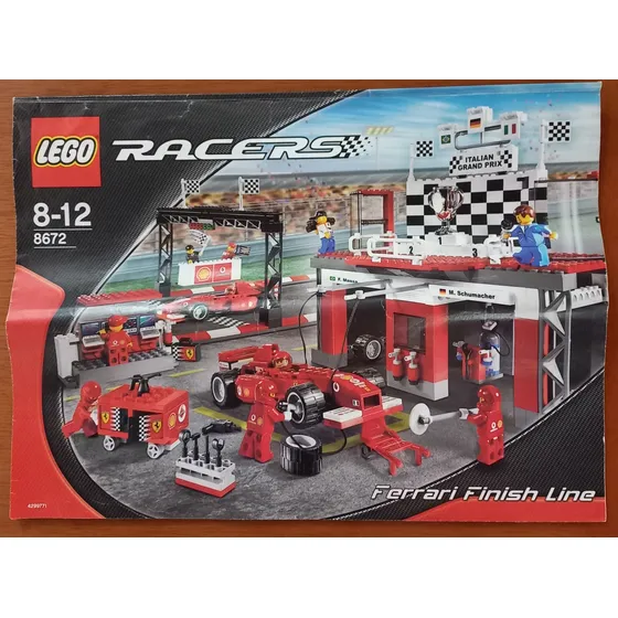 Lego Racers Ferrari Finish Line