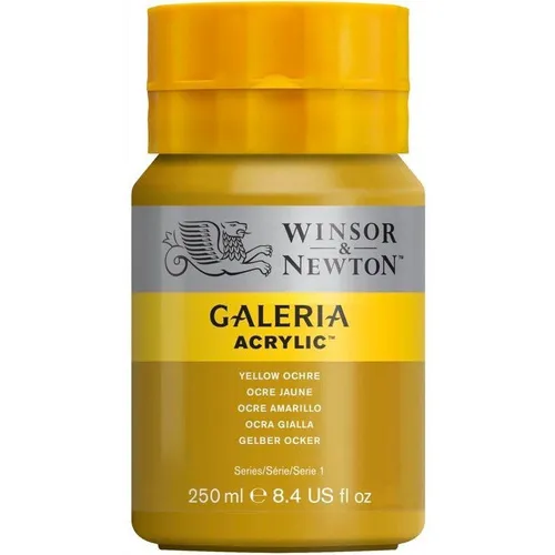 Pintura Acrílica Galeria Winsor & Newton, 250 Ml, Ocre Amarillo