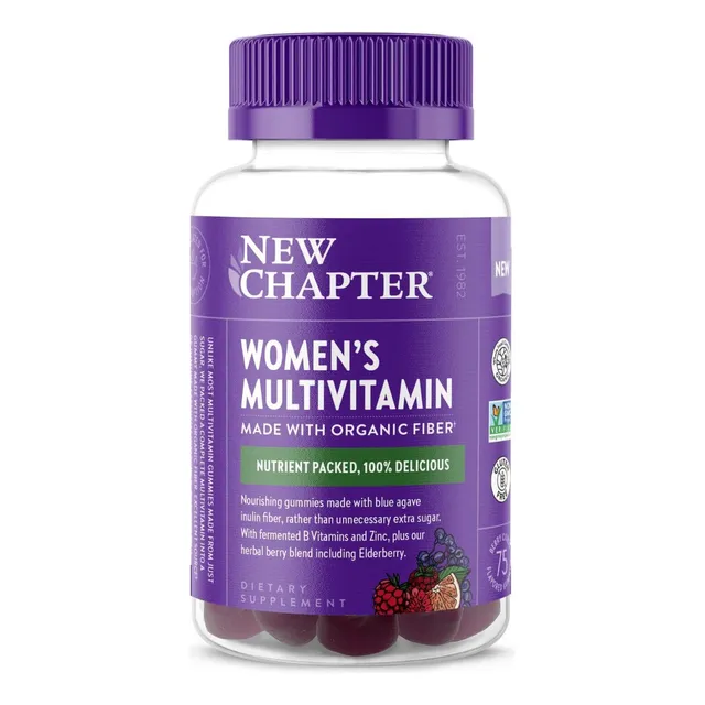 Multivitaminico Para Mujer New Chapter 75 Gomitas