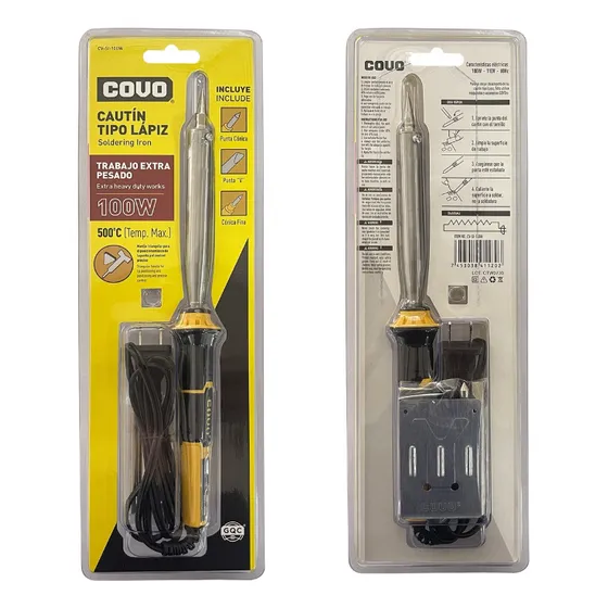 Cautín De 100w 110v 3 Puntas