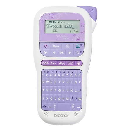 Rotuladora Portátil Brother P-touch Pth200 Lila
