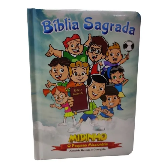 Bíblia Sagrada  Midinho  Capa Mofadada Ilustrada O Pequeno M