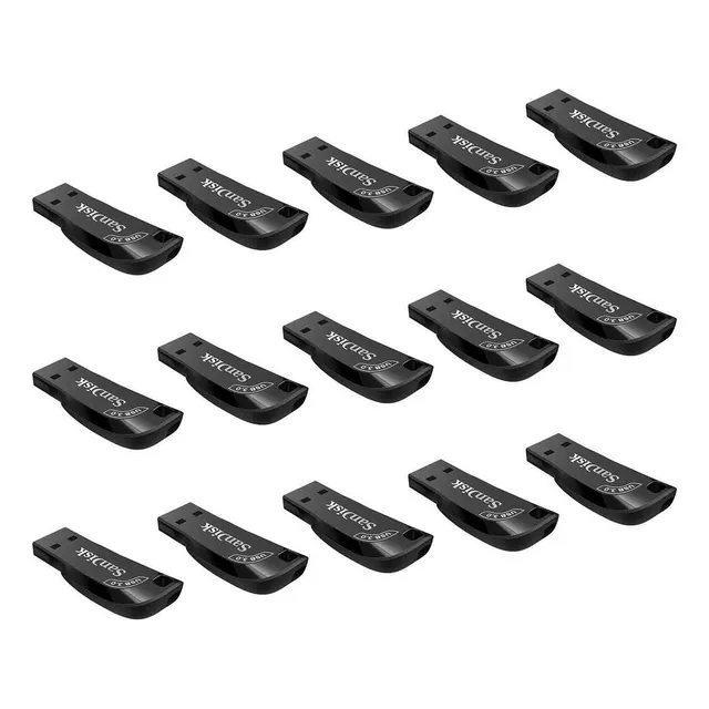 Memoria Usb 3.0 Sandisk Z410 Ultra Shift 32gb 15 Piezas Negro Liso