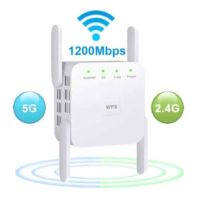 Amplificador De Señal Wifi De Largo Alcance Repetidor Wifi