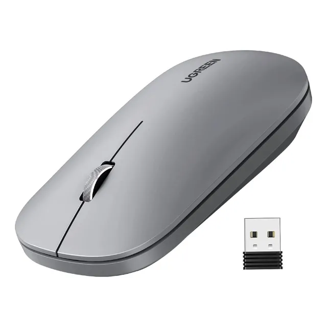 Ugreen Mouse Inalámbrico Ultradelgado Gris
