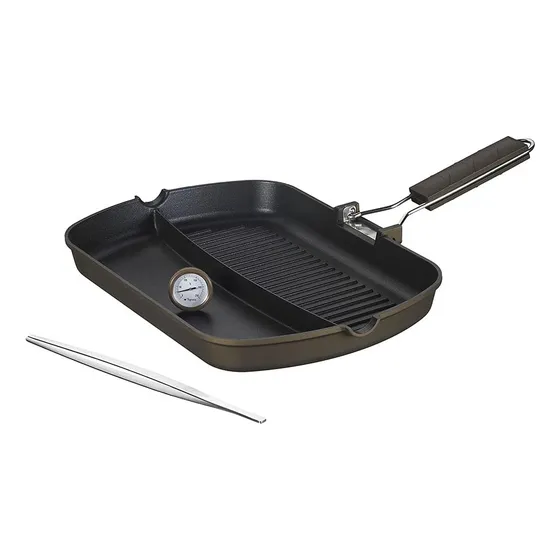 Set De Asador Multifuncion Tognana Diamante Bronce