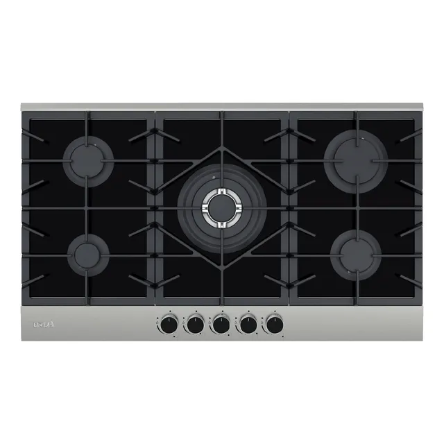 Cocina Tope A Gas Drija Ferrara 90 Pro Vitro-acero 90cm