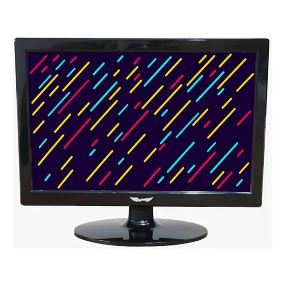 Monitor Gamer Tronos com tela de 15.4" 60Hz 127/220V e resolução HD