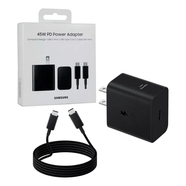 Cargador Original Samsung S23 Ultra Súper Rápido 45w 