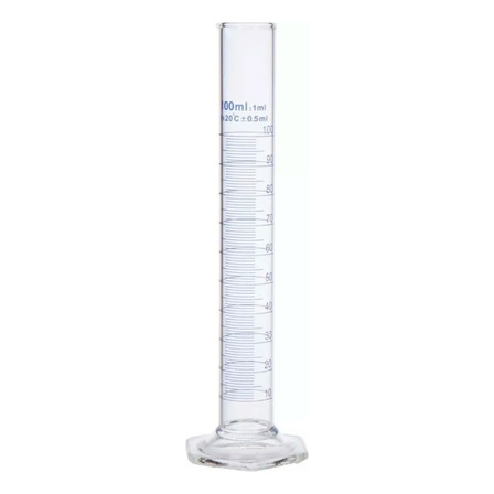 Probeta Graduada De 100ml Vidrio Probeta Graduada De 100ml Vidrio